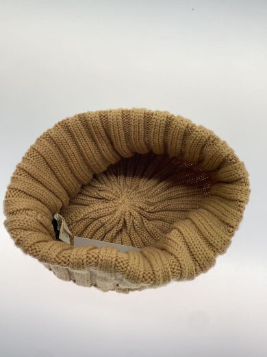 商品画像：ニットキャップ/--/ウール/BEG/レディース 3