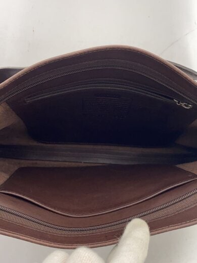 商品画像：ショルダーバッグ/レザー/BRW/無地 6