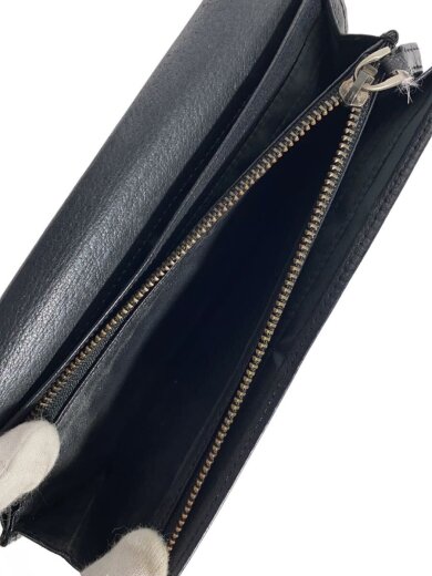 商品画像：長財布/レザー/GRY/無地/メンズ 5