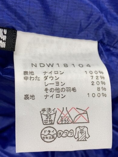 商品画像：ダウンジャケット/L/ナイロン/BLU/無地/NDW18104 4