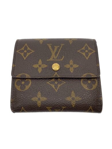 商品画像：ポルト・モネ・ビエ・カルト・クレディ_モノグラム・キャンバス/PVC/BRW/総柄/レディース 1