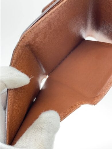 商品画像：ポルト・モネ・ビエ・カルト・クレディ_モノグラム・キャンバス/PVC/BRW/総柄/レディース 6