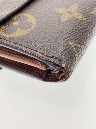 商品画像：ポルト・モネ・ビエ・カルト・クレディ_モノグラム・キャンバス/PVC/BRW/総柄/レディース 7