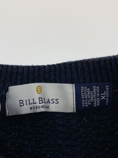 商品画像：ニット・セーター(厚手)/XL/コットン/NVY/404168 3