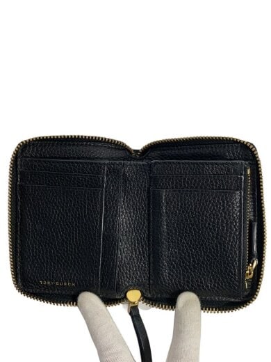 商品画像：2つ折り財布/--/BLK/無地/メンズ/10011011// 4