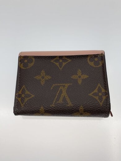 商品画像：ポルト・フォイユ・ゾエ_モノグラム・キャンバス_ローズバレリーヌ/PVC/BRW/総柄/レディース 2