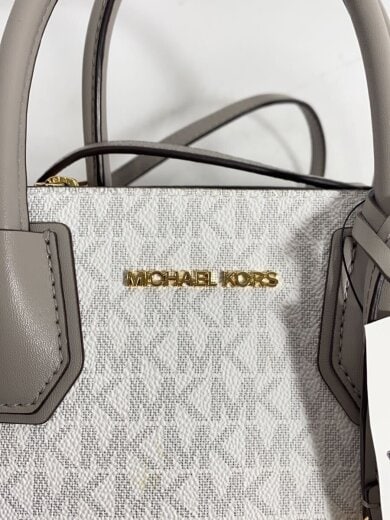 商品画像：ハンドバッグ/レザー/WHT/総柄/AC-2309 5