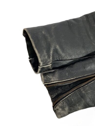 商品画像：FIRST/レザージャケット・ブルゾン/36/レザー/BLK/内側穴有 6