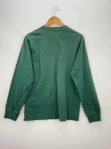 商品画像：CAT L/S Pocket Tee/刺繍/長袖Tシャツ/S/コットン/グリーン// 2