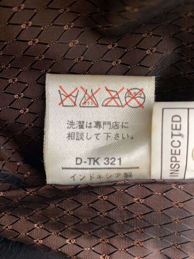 商品画像：VELLEMOSSO/レザージャケット・ブルゾン/M/レザー/BLK/038401// 5