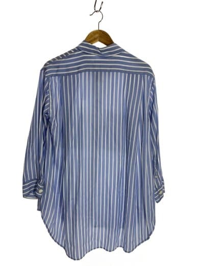 商品画像：長袖シャツ/38/--/BLU/ストライプ/120115031 2