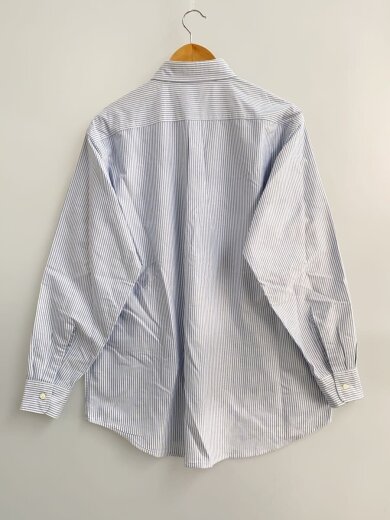 商品画像：COTTON POLYESTER STRIPE OX B.D. SHIRT_コットンポリエステルストライプオックス/// 2