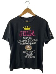 J.dilla/追悼Tシャツ/Tシャツ/M/コットン/BLK
