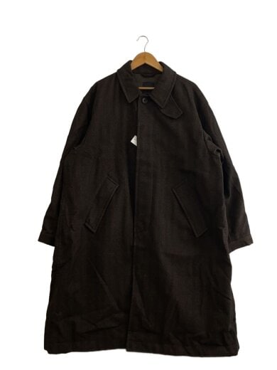 商品画像：INFINIUM TECH TWEED SOUTIEN COLLAコート/M/ポリエステル/BRW/bj-15021w// 1