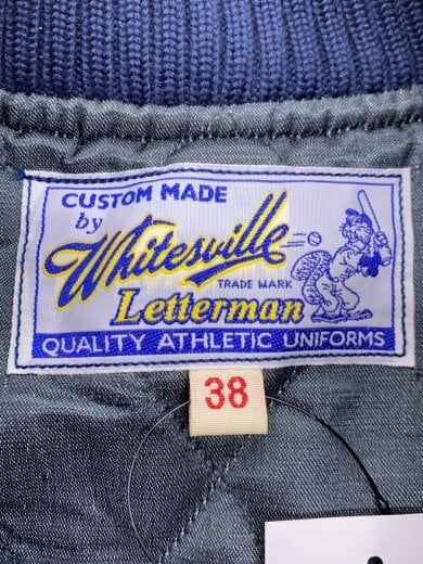 商品画像：スタジャン/38/ウール/BLU/WV15166 3