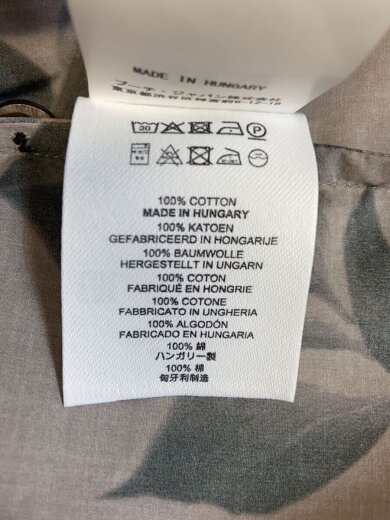 商品画像：25SS/CLASEN 1003 M.W.SHIRT/タグ付/半袖シャツ/46/コットン/PUP/花柄 5