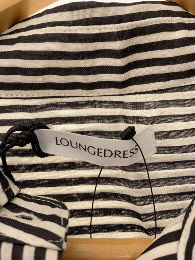 商品画像：リネンストライプオーバーシャツ/長袖シャツ/リネン/BLK/ストライプ/LDZ1051504A0004// 3