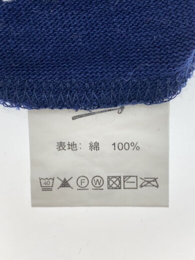 商品画像：25SS/EFG Stripe V NECK S/S TEE/Tシャツ/XL/コットン/ブルー/ストライプ 4