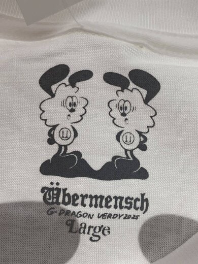 商品画像：G-DRAGON/Ubermensch T/Tシャツ/L/コットン/WHT 3