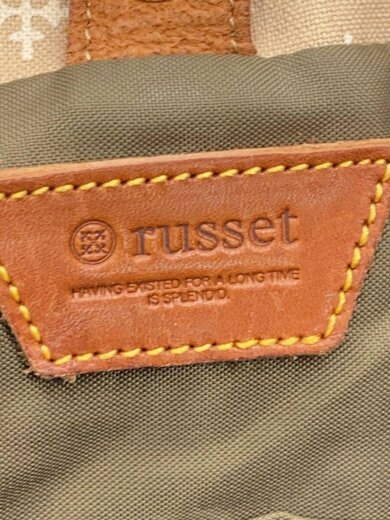 商品画像：トートバッグ/--/CML/総柄/持ち手色褪せ有 5