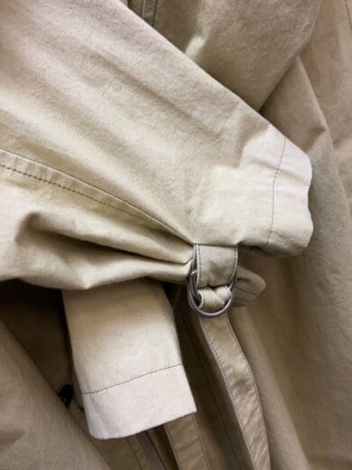 商品画像：ステンカラーコート/48/コットン/IVO/襟、袖汚れ有/JSMS430301 5