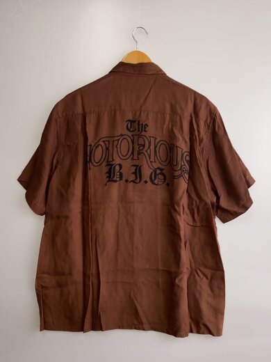 商品画像：×NOTORIOUS/半袖シャツ/M/BRW/総柄// 2