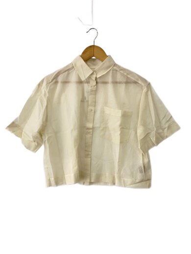 商品画像：25SS/Mesh Short Shirts/半袖シャツ/FREE/コットン/WHT/12510407 1