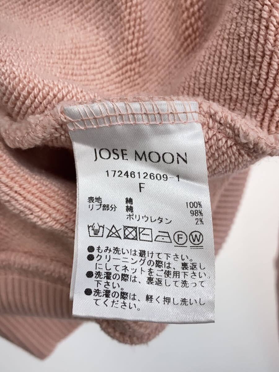 JOSE MOON / LOGO PEARL SWEAT/スウェット/FREE/コットン/PNK/1724612609-1