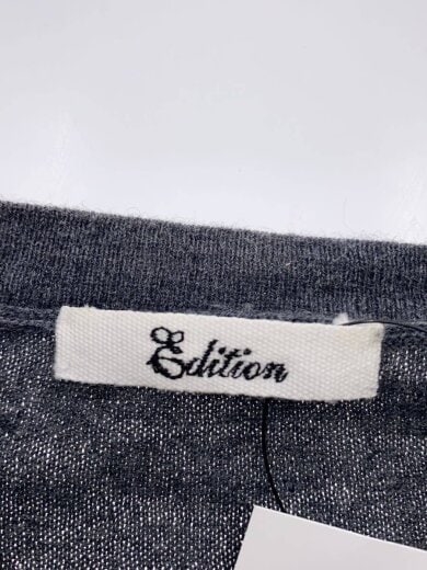 商品画像：カシミア混/カットソー/M/コットン/GRY/無地/51-02-51-02001 3