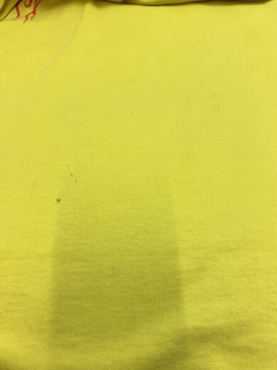 商品画像：24SS/DARKWAVE/Tシャツ/L/コットン/YLW/総柄/739028/ヨゴレ・穴有 9