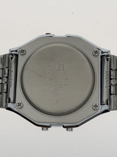 商品画像：腕時計/デジタル/ステンレス/BLK/SLV/SS/A159W 3