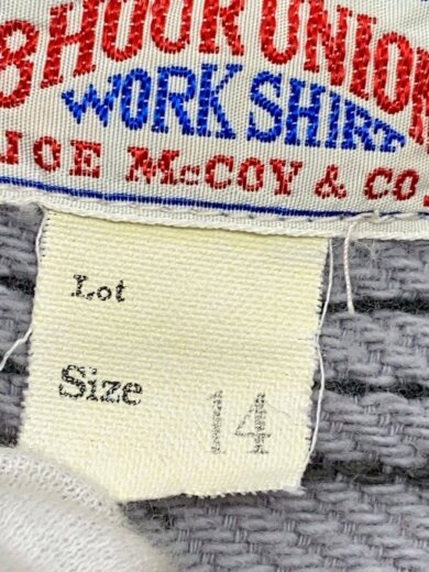 商品画像：14/8HOUR UNION/長袖シャツ/コットン/GRY/チェック 4