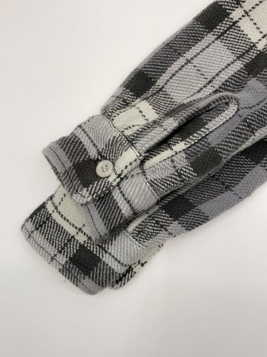 商品画像：14/8HOUR UNION/長袖シャツ/コットン/GRY/チェック 6