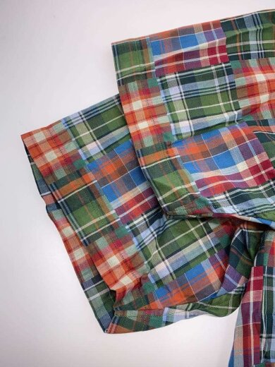 商品画像：Prime-Over Open Collar Short Sleeve Shirt/1/GRN/11251311223// 5