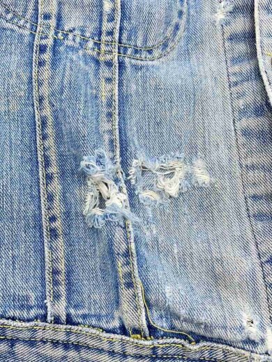 商品画像：USA製/patd-153438/ベスト/--/デニム/IDG/無地// 4