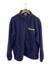 IKEA/フリースジャケット/M/ポリエステル/NVY