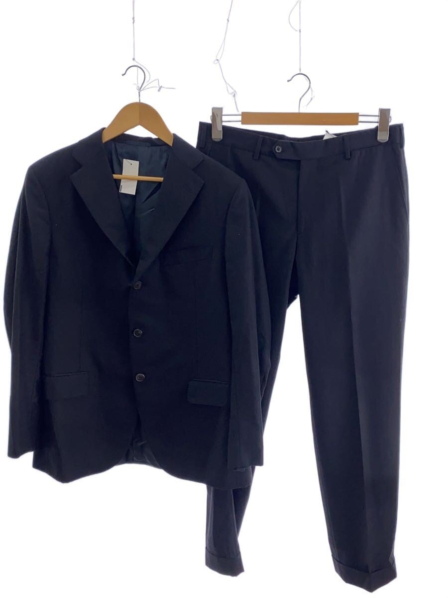 Belvest / SUPER150s/スーツ/50/ウール/BLK/無地