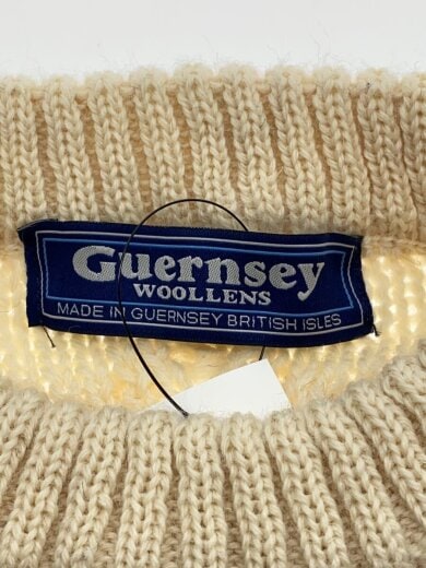 商品画像：ニット・セーター(厚手)/S/ウール/IVO/無地 3