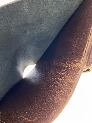 商品画像：2つ折り財布/--/BLK/無地/メンズ 5