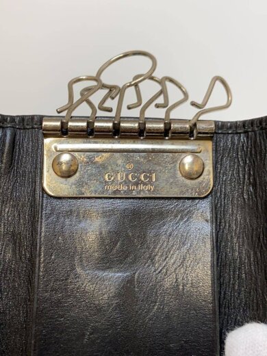 商品画像：GG柄/キーケース/BLK/総柄/メンズ/131928/レザー変色、内側傷有 6