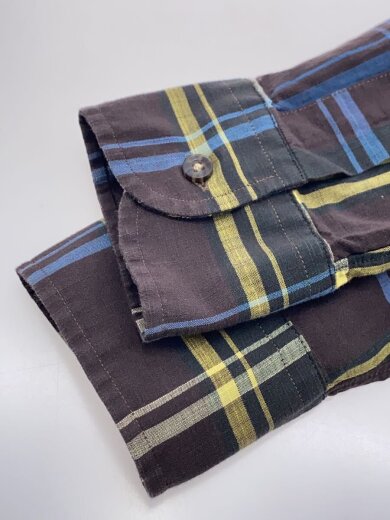 商品画像：長袖シャツ/15.5/コットン/マルチカラー/チェック 6