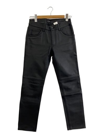 商品画像：5ポケット/ボトム/S/牛革/BLK/11-21-0991-202 1