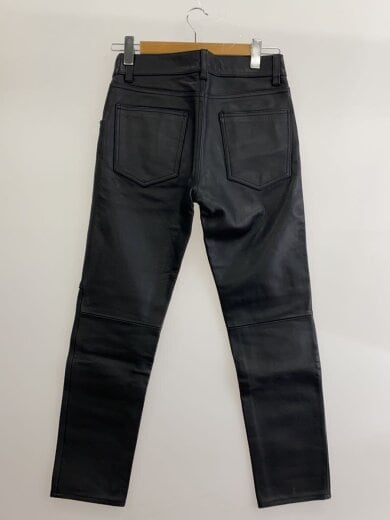 商品画像：5ポケット/ボトム/S/牛革/BLK/11-21-0991-202 2