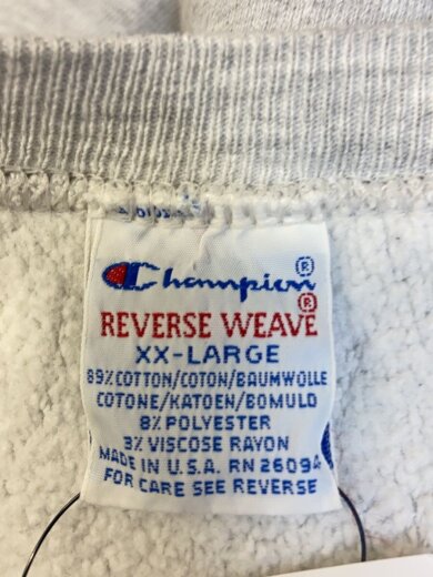 商品画像：リバースウィーブ/刺繍タグ/WESTERN CONNECTICUT/2段/スウェット/XXL/GRY 3