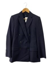 SLEEK FLANNEL BOXY DB JKT/テーラードジャケット/0/ウール/NVY/01-4304103