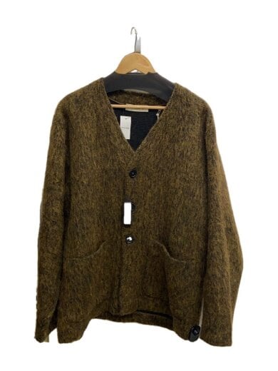 商品画像：Melange Mohair CARDIGAN/カーディガン/48/ウール/BRW/M4213CR 1