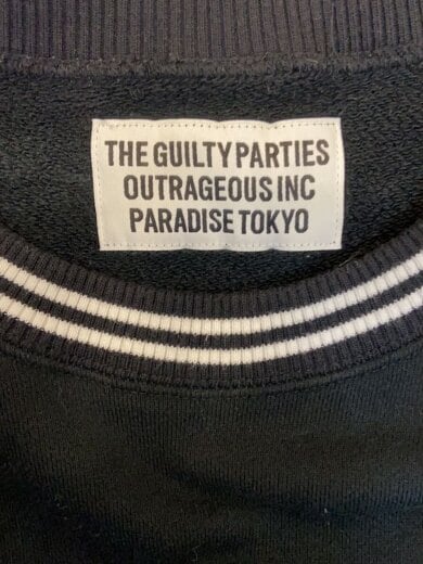 商品画像：スウェット/M/コットン/BLK/無地 3