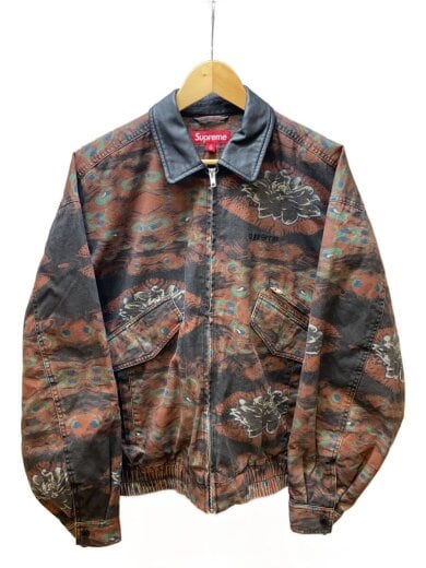 商品画像：ジャケット/M/コットン/BRW/Leather Collar Utility Jacket 1