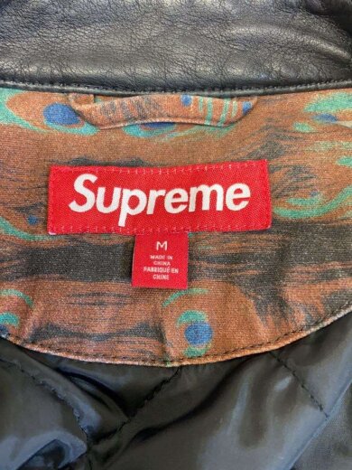 商品画像：ジャケット/M/コットン/BRW/Leather Collar Utility Jacket 3