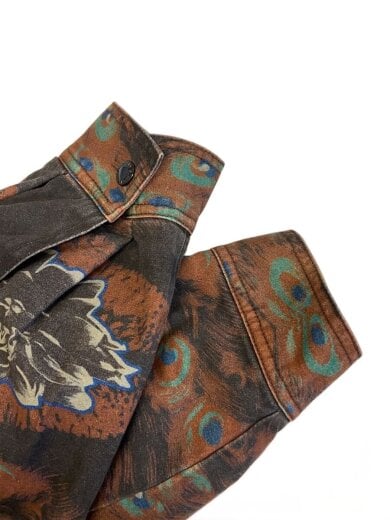 商品画像：ジャケット/M/コットン/BRW/Leather Collar Utility Jacket 6